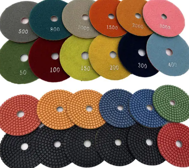 4inch Flexible Granite Wet Use Polishing Pad