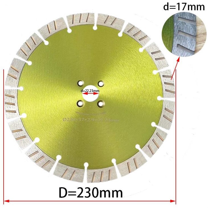 Granite Saw Blade Diamond Cutting